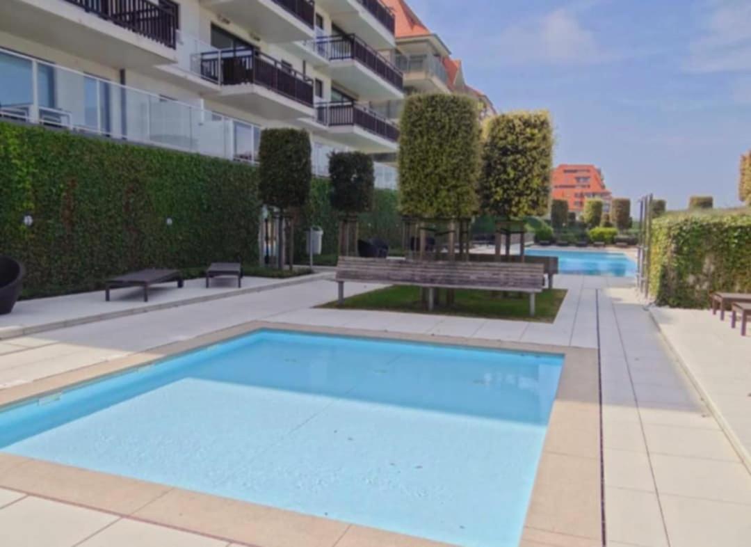 Duplex Villa Capricia Appartement Met Zwembad Nieuwpoort Jachthaven Exterior foto